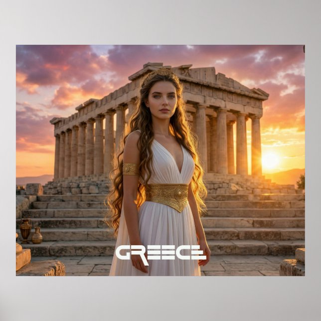 GREECE - ACROPOLIS POSTER (Framsidan)