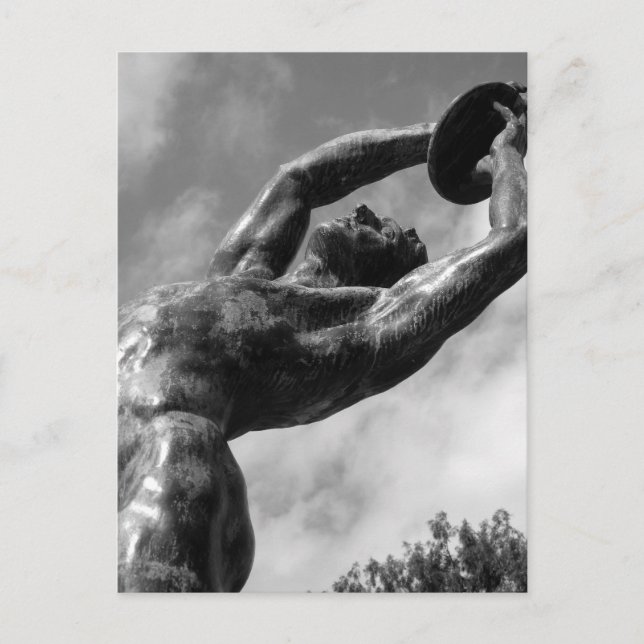 Greece, atens vykort (Framsida)