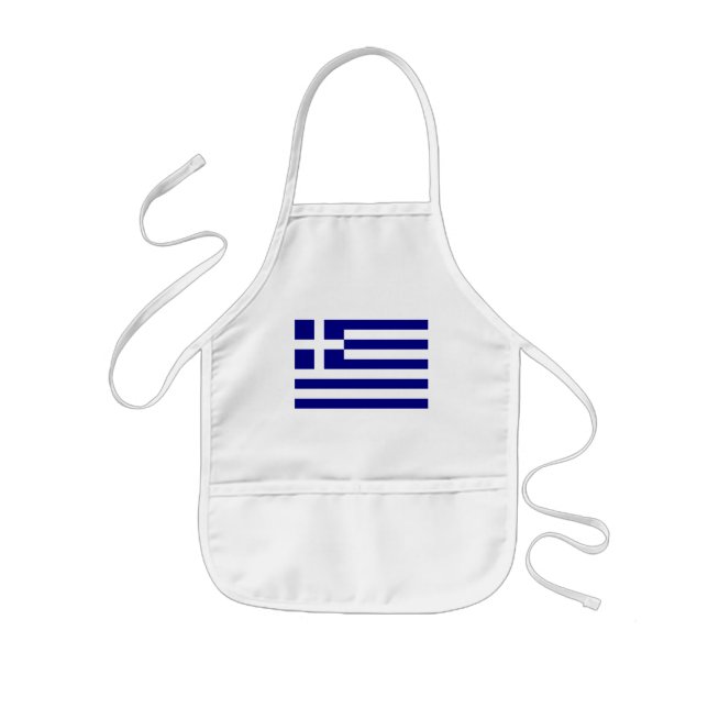 greece barnförkläde (Framsidan)