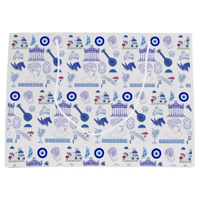  Greece Blue and White (Framsidan)