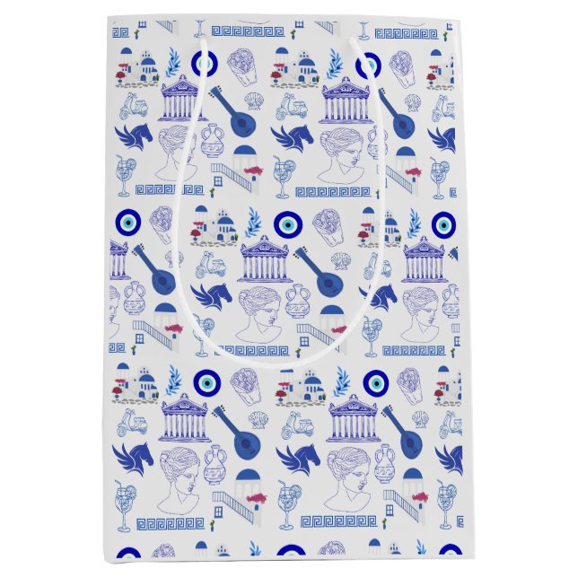  Greece Blue and White (Framsidan)