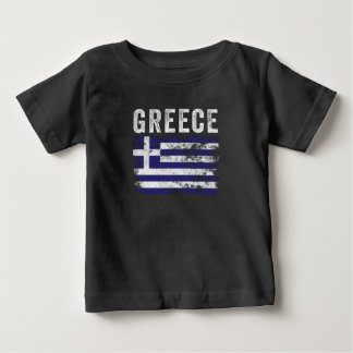 Greece Flag Distressed - Greek Flag T Shirt