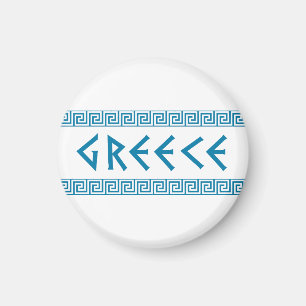 Greece land nationstext namn symbol greek trave magnet