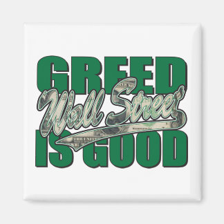 Greed-Is-Bra Magnet