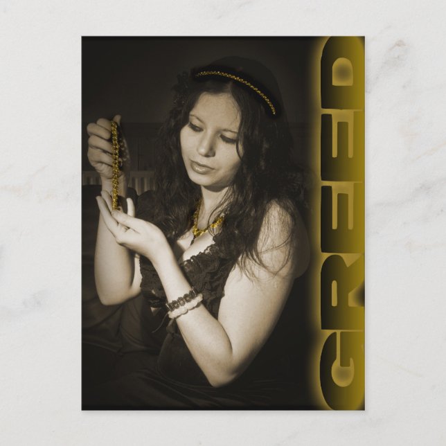 Greed Vykort (Framsida)