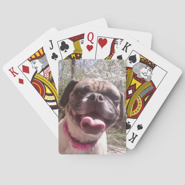Greedos Mor Ken Gage Photography Hund Casinokort (Baksidan)
