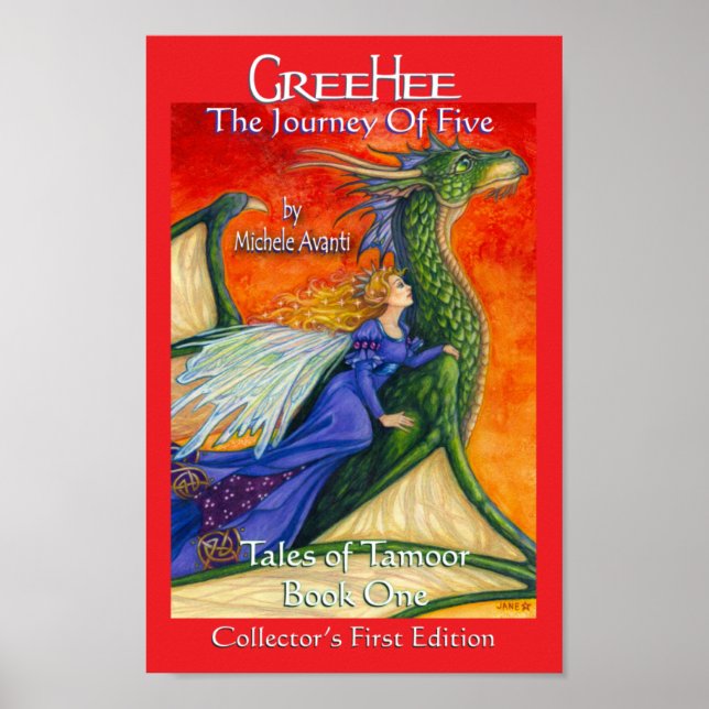 GreeHee Dragon & Fairy Princess Loni Poster (Framsidan)