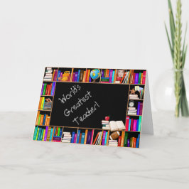 Greeing kort för världsmästarelärare