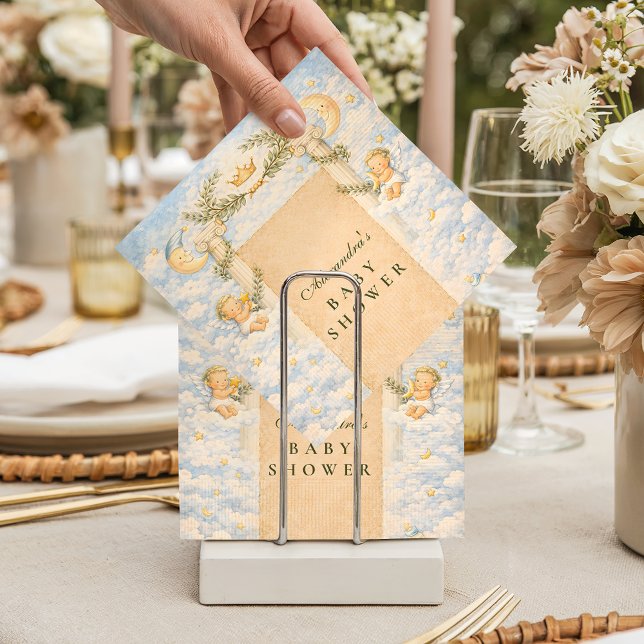 Greek Classic Columns Baby Shower Pappersservett (Skapare uppladdad)