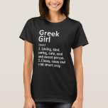 GREEK GIRL GREECE Gift Funny Land Home Roots De T Shirt<br><div class="desc">GREEK GIRL GREKLAND Gift Funny Land Home Roots Descent Sweatshirt.</div>