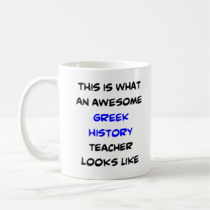 Greek-historielärare, fantastisk kaffemugg