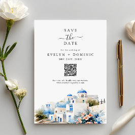 Greek Island Santorini Greece Wedding Spara Datumet