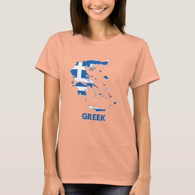 GREEK KARTA TEE (Framsida)