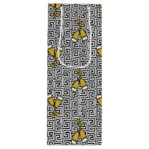 Greek Key Celebration Toast - Gold, Black & White