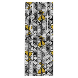 Greek Key Celebration Toast - Gold, Black & White