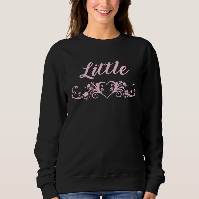 Greek Life Little Reveal Sorority Sister Big Littl T Shirt (Framsida)