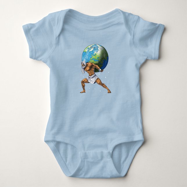 Greek Mythology God Atlas T Shirt (Framsida)