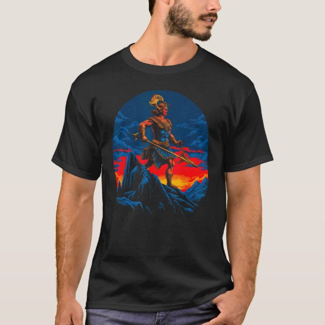 Greek Mythology Perseus 1 T Shirt (Framsida)