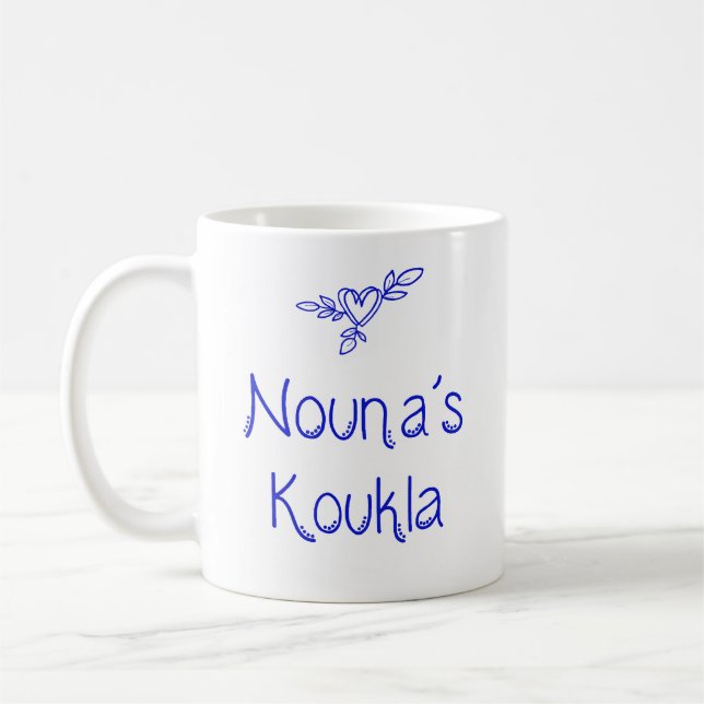 Greek Nouna's Koukla Mug  Kaffemugg (Vänster)