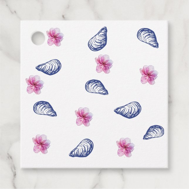 Greek Vibes Birthday Gåvor Etiketter (Framsida)