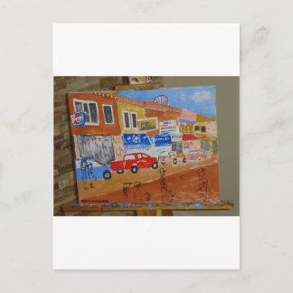 Greektown Detroit Vykort