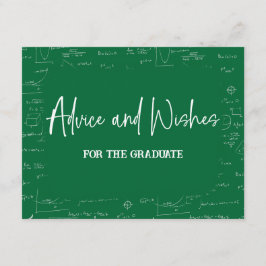 Green Advice and Wishes for the Graduate  Tilläggskort
