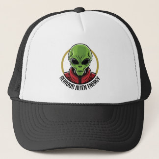 Green Alien Hat Keps