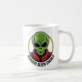 Green Alien Kaffemugg