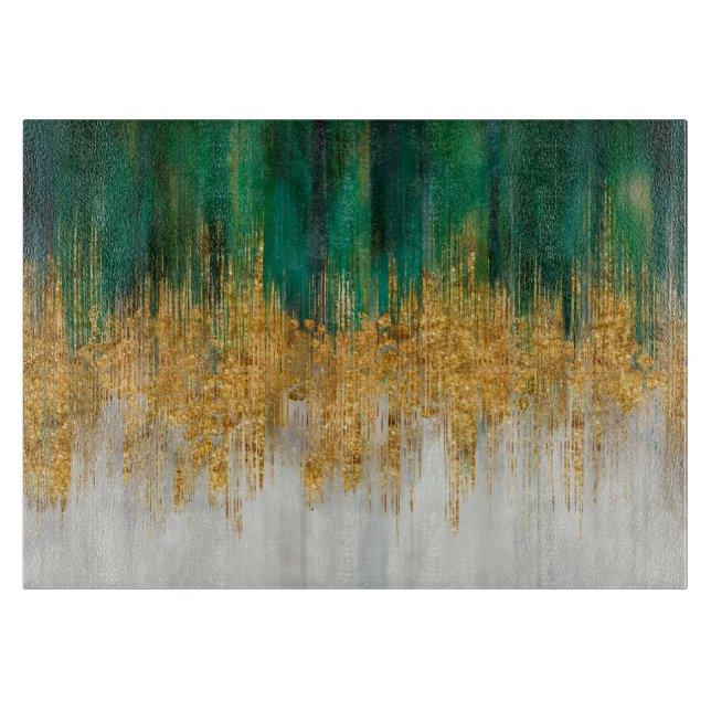 Green and gold motion abstract (Framsidan)