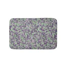 green and purple camo abstract badrumsmatta