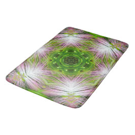 GREEN AND WHITE ABSTRACT DRAWING. SAMER BRASIL. 2 BADRUMSMATTA