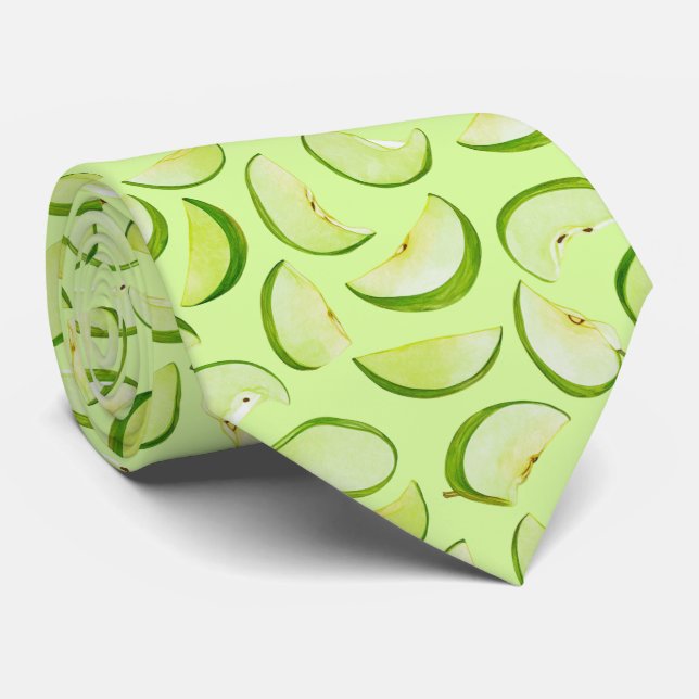 Green Apple Slice Pattern Slips (Rullad)