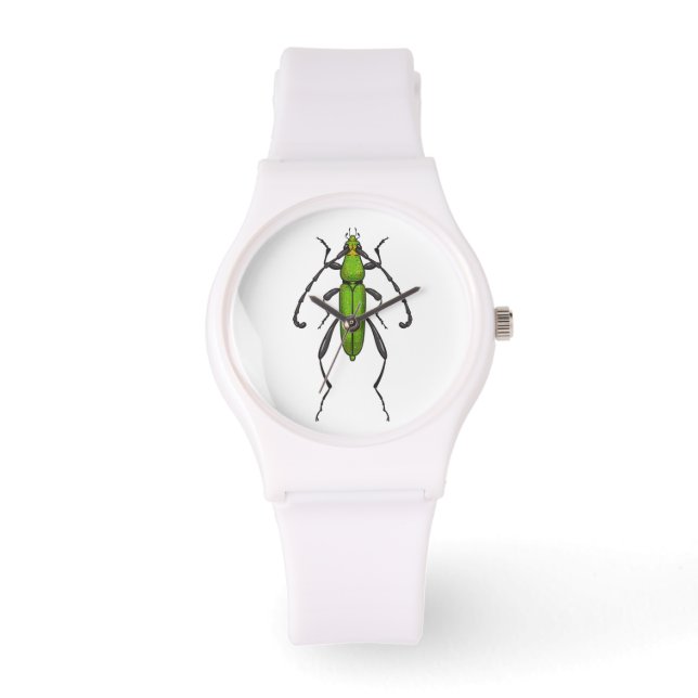 Green beetle armbandsur (Framsida)