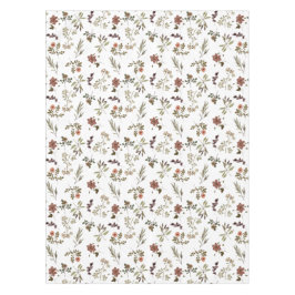 Green Burgundy Wildflower