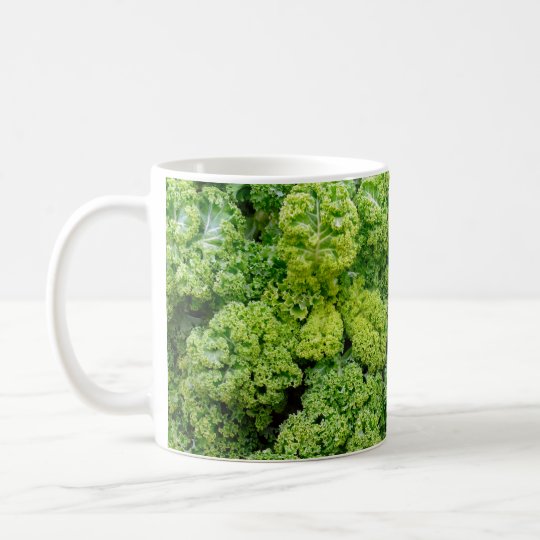 Green cabbage kaffemugg
