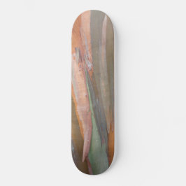 Green Camo Tree Bark Mini Skateboard Bräda 18,5 Cm
