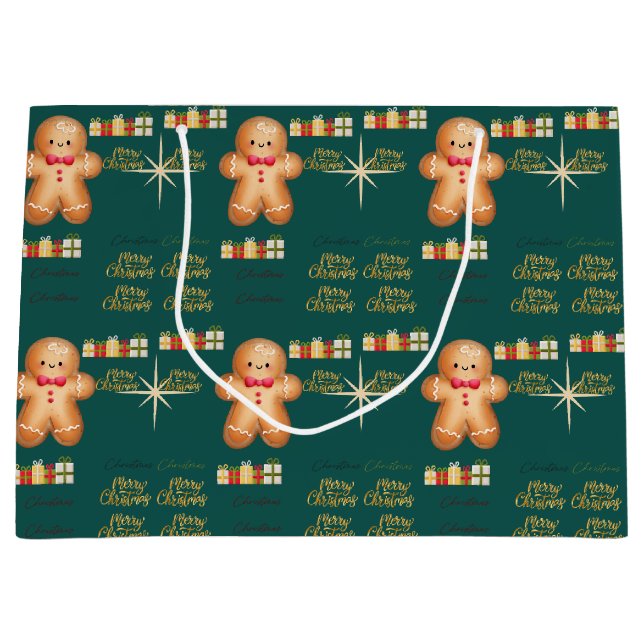 Green Christmas  happy day and Christmas stocking (Framsidan)