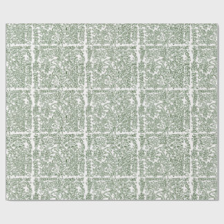 Green Christmas wrapping paper Presentpapper