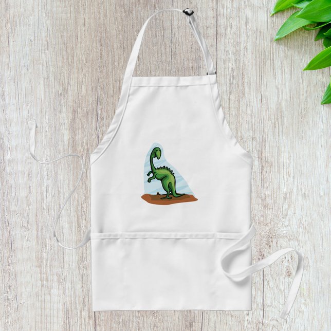 Green Dinosaur Förkläde (Skapare uppladdad)