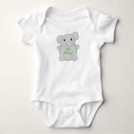 Green Elephant Baby Shower T Shirt