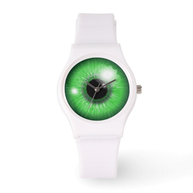 green eye iris design armbandsur (Framsida)