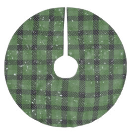 Green family christmas wallpaper julgransmatta borstad polyester