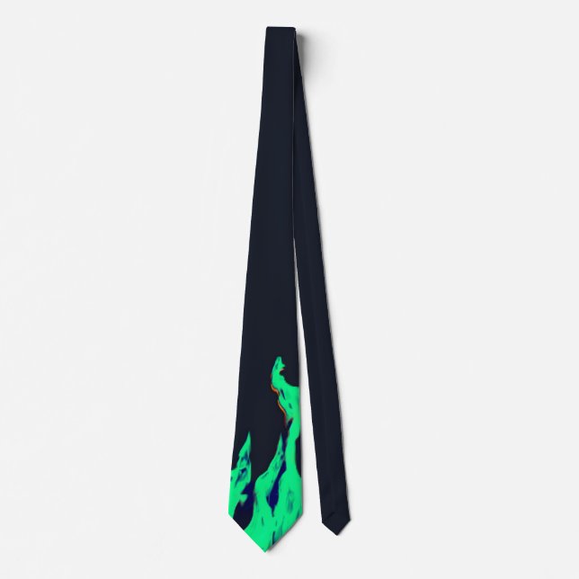 Green fire – Grünes Feuer – Flamme Flame Flames  Slips (Framsida)