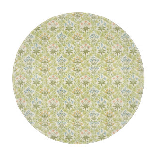 Green floral pattern girly women