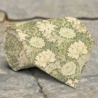 Green Flower Illustration Floral Christmas Pattern Slips
