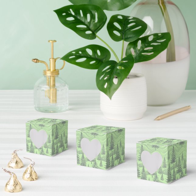 Green Forest Christmas Presentaskar (Multipel)