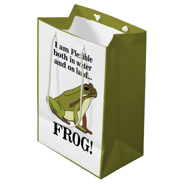 Green Frog Funny (Framsidan Vinklad)