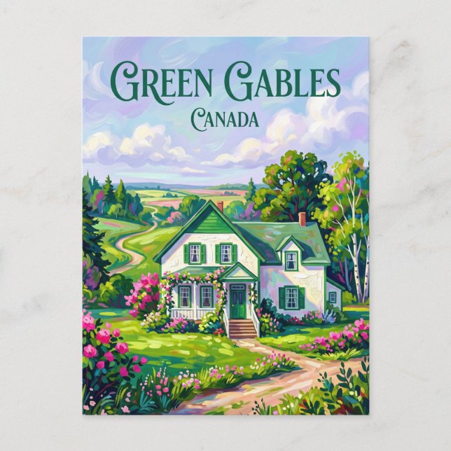 Green Gables kulturminne Kanada Vykort (Framsida)