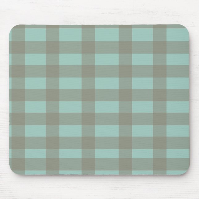 Green Gingham Musmatta (Framsidan)