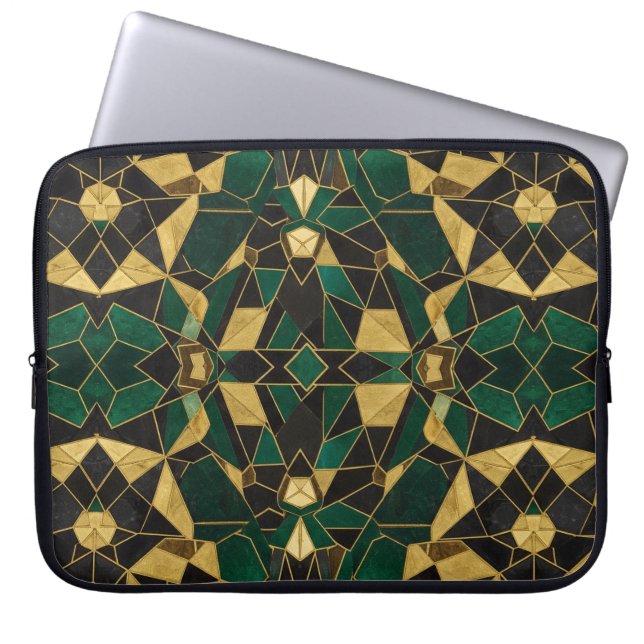 green gold  laptop fodral (Framsidan)